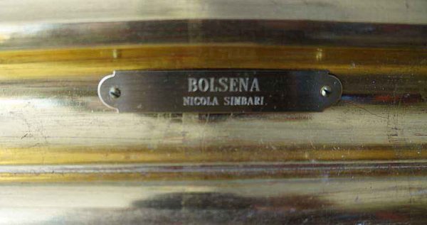 Bolsena - Nicola Simbari original painting frame