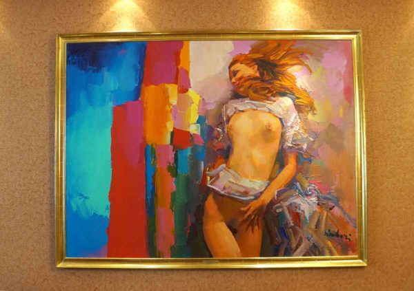 Nicola Simbari "TIZIANA" - one of the best and beautiful painting