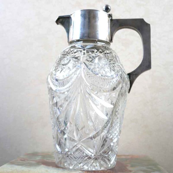 Crystal Silver Pitcher made in Germany