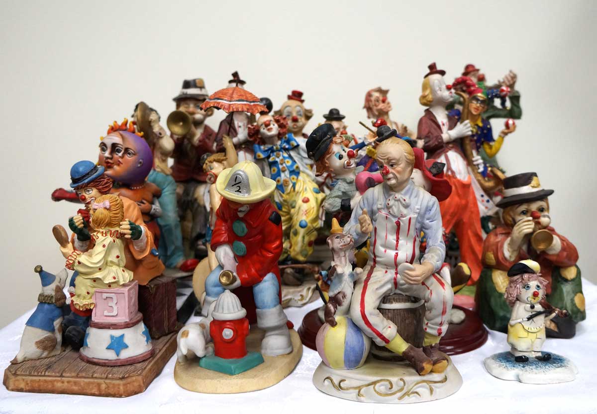 Porcelain Clowns Collection