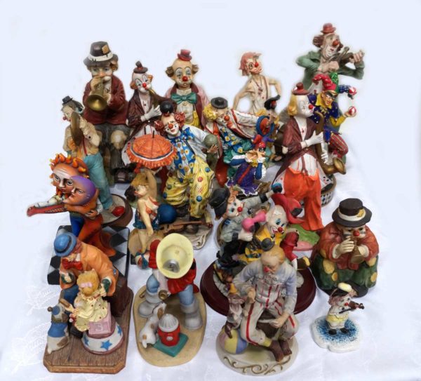 Porcelain Clowns Collection 1