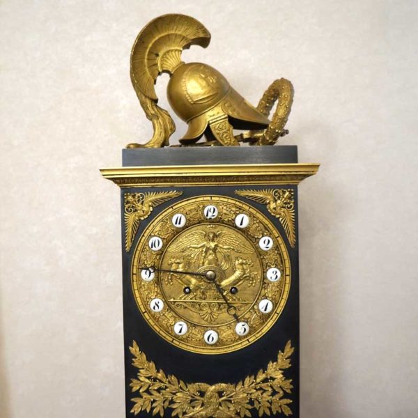 French Style Antique Mantel Clock top