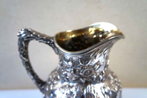 Kirk and Son Sterling Silver Pitcher top