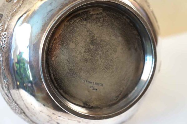 Kirk and Son Sterling Silver Pitcher bottom stamp