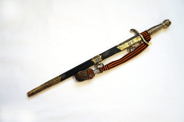 Imperial Russian St. George officer dagger 1914